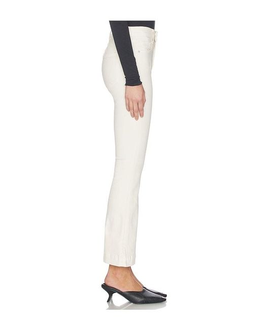 Veronica Beard White Carson Flare Jeans