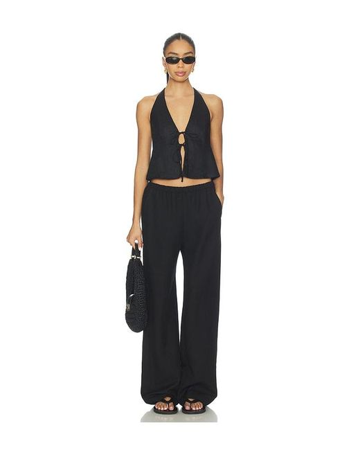LSPACE Black April Top