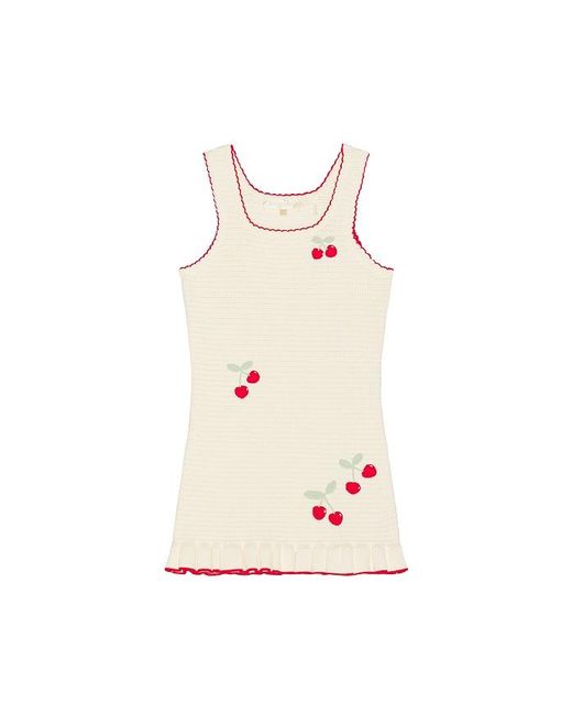 LoveShackFancy White Tween Ottie Dress