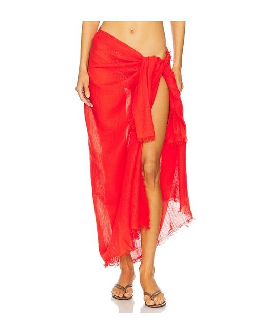 Seafolly Textured Cotton Beach Wrap