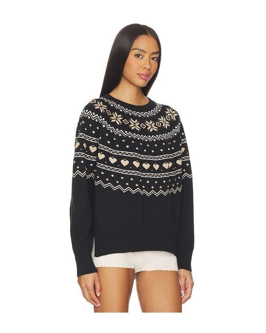 Beach Riot Black Elizabeth Sweater