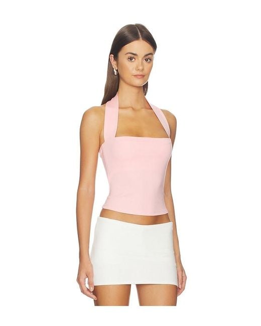 MAJORELLE Pink Royce Top