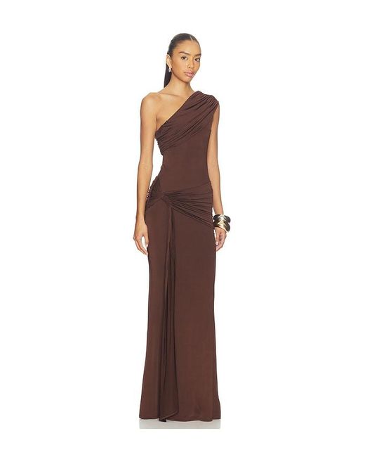 Nbd Brown Rani Gown