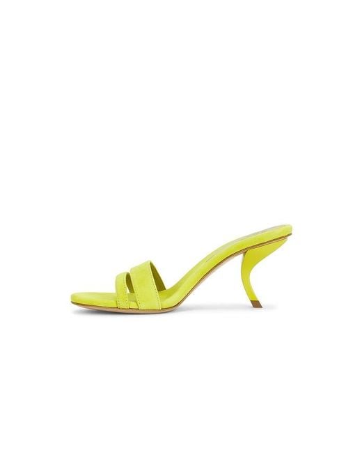 Gia Borghini Yellow Marie Heel
