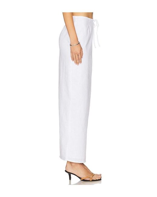 SNDY'S White Kelley Maxi Skirt