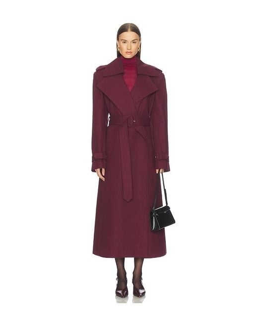 Camila Coelho Red Eladia Coat