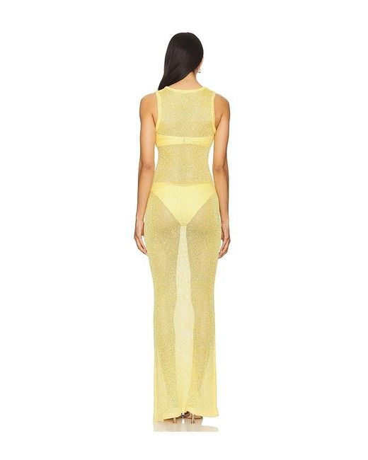 superdown Metallic Alix Maxi Dress