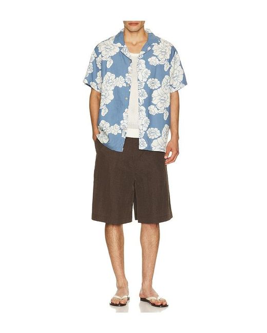 Critical Slide Blue Nice Day Resort Shirt for men