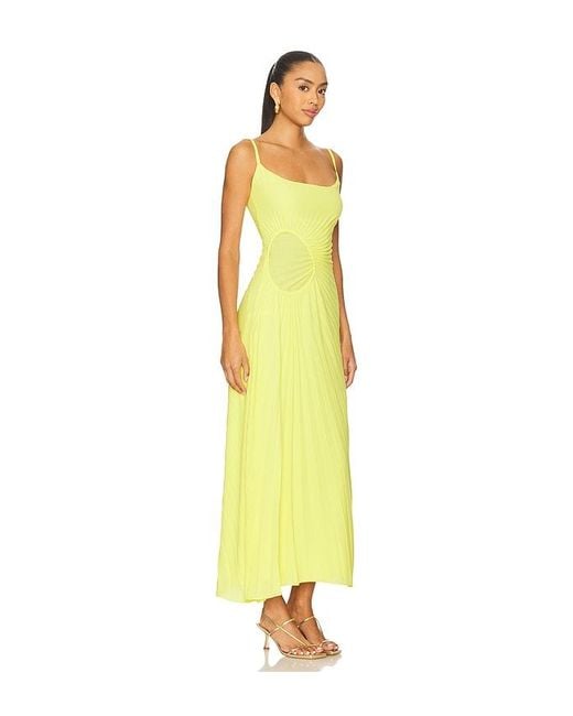 Georgia Hardinge Yellow Tide Dress