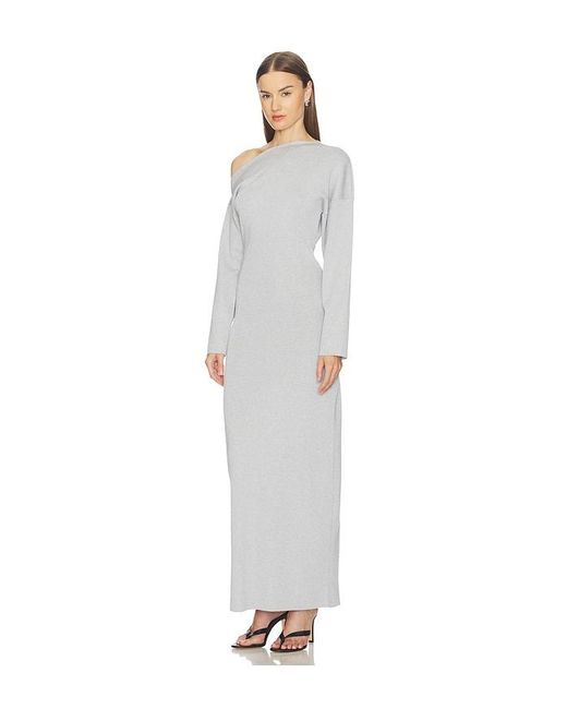 SRG White Lesly Off Shoulder Knit Dress