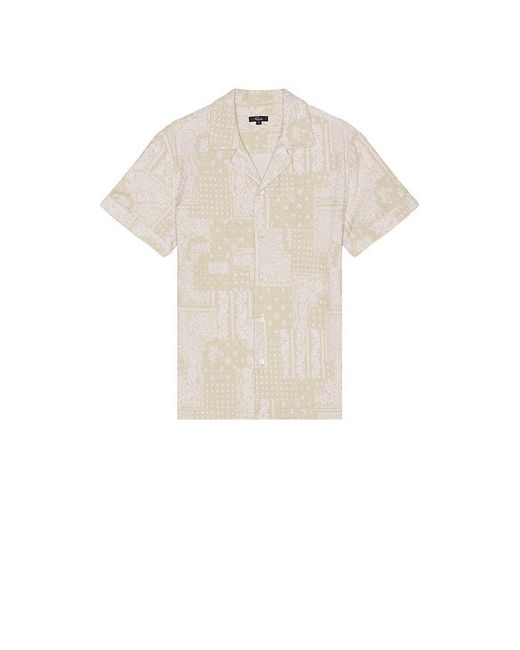 Rails Resort-Shirt Maverick in White für Herren