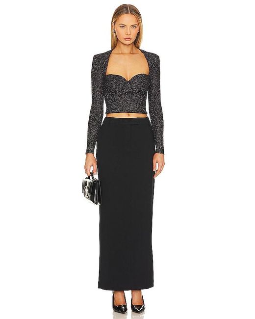 Astr Black Mayhew Top