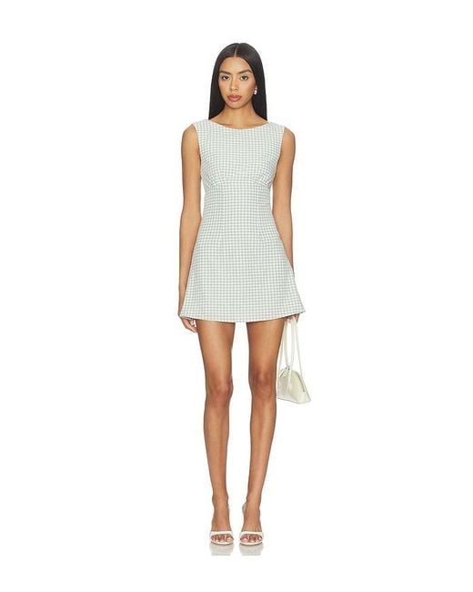 MORE TO COME Green Maree Mini Dress
