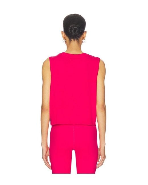 Spiritual Gangster Pink Zodiac Energy Spirit Crop Tank