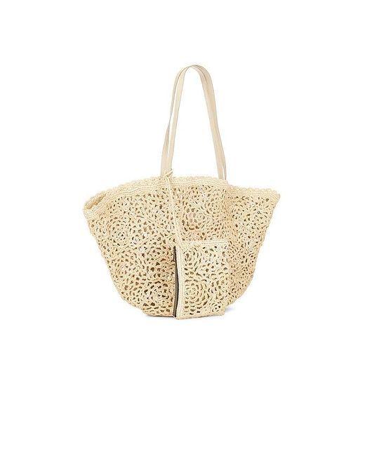 BTB Los Angeles White Lacera Tote