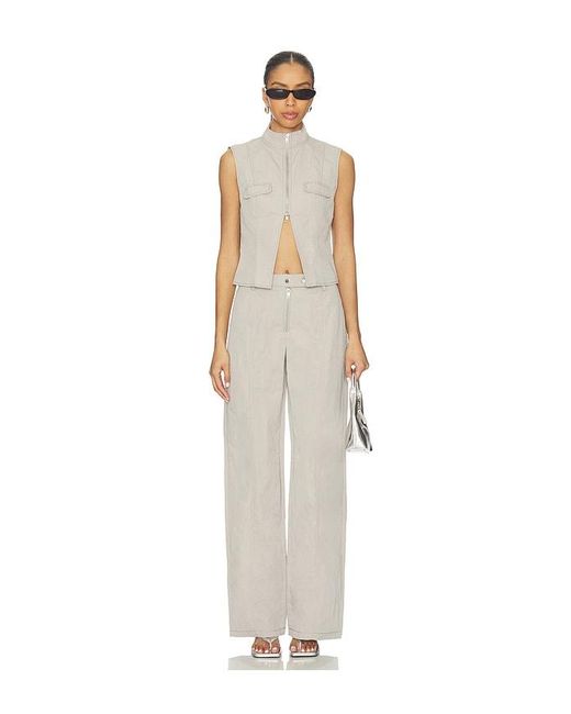 BY.DYLN White Tasha Wide Leg