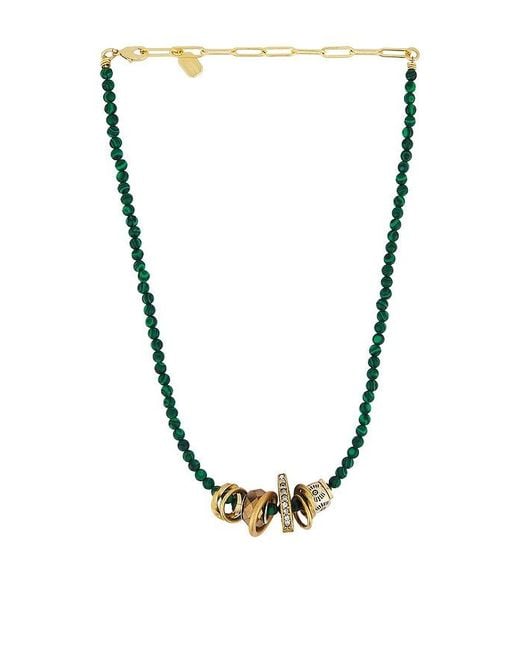 Elizabeth Cole Black Ines Necklace