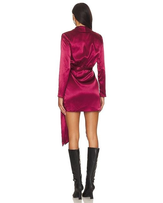 superdown Red Jennie Mini Dress