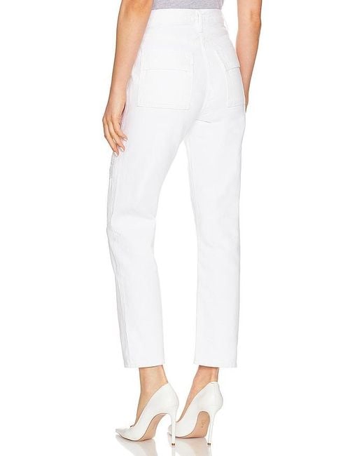 Jeans Cargo Cooper En Color Blanco Talla (También En 34) Agolde de color White