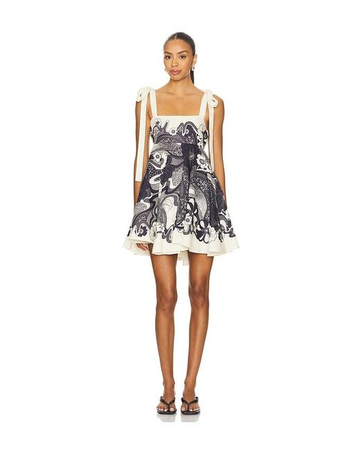 ALÉMAIS Blue Mickey Mini Sundress