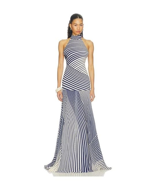 Silvia Tcherassi Blue Leonore Dress