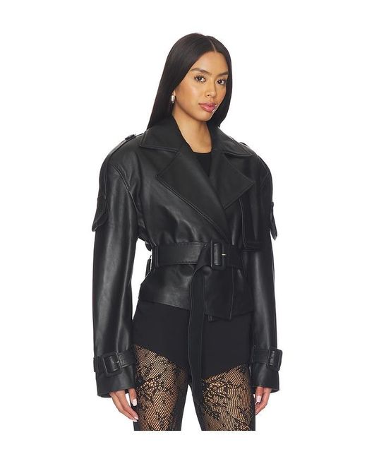 Manokhi Black Hana Jacket