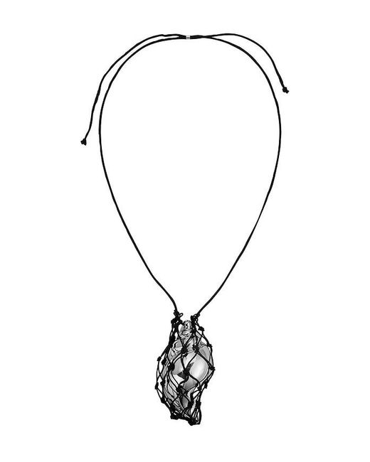 Heaven Mayhem Black Sterling Necklace