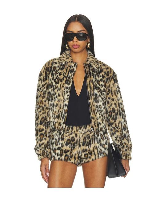 Lovers + Friends Black Bambie Jacket