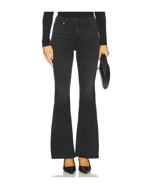 Rag & Bone Black Flexi Dahlia Flare Jeans