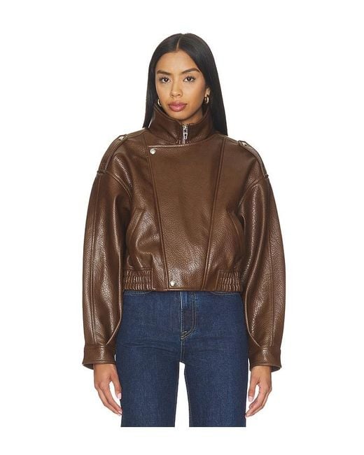 Blank NYC Blue Moto Jacket