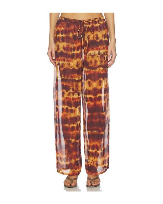 Leslie Amon Orange Olivia Pant