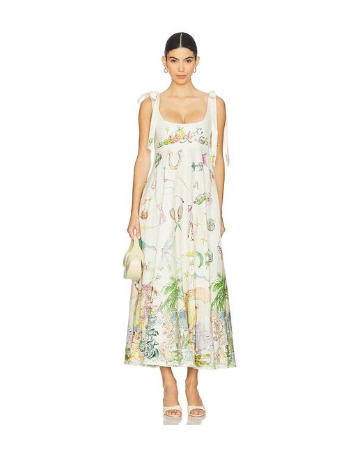 ALÉMAIS White Anouk Ballet Sundress