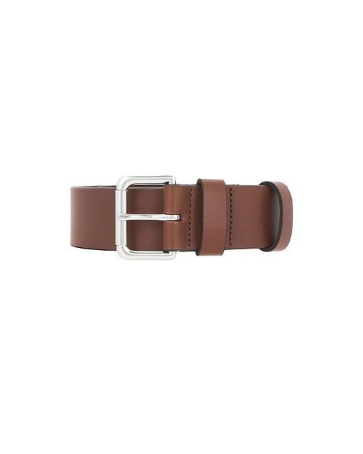 Polo Ralph Lauren Brown Italian Saddle Leather Belt for men
