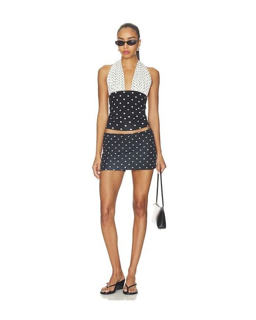 Susmie's Blue Susmie's Isabela Polka Dot Top