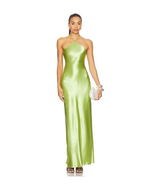 Line & Dot Multicolor Lima Maxi Dress