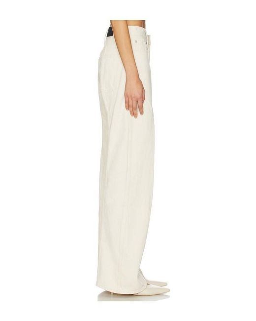 Helmut Lang White Ski Jean