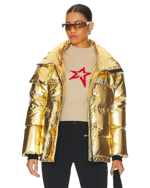 Perfect Moment Metallic Oversized Parka Iii