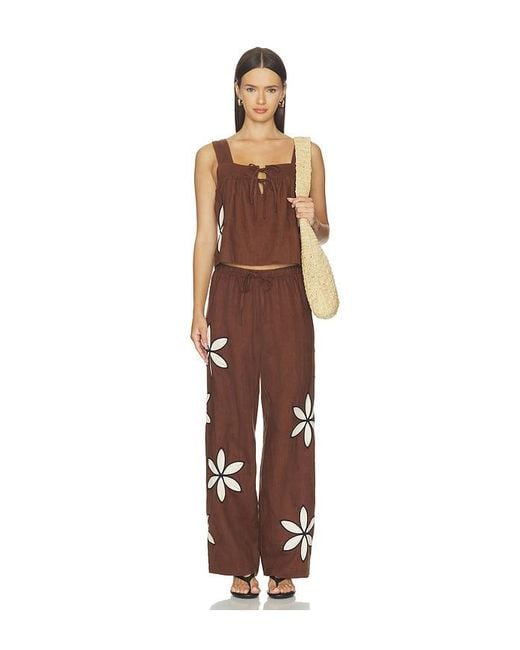 Rails Brown Calais Top