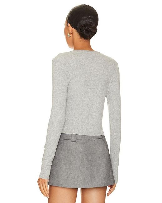 Lamade Gray Sweet V Cardi