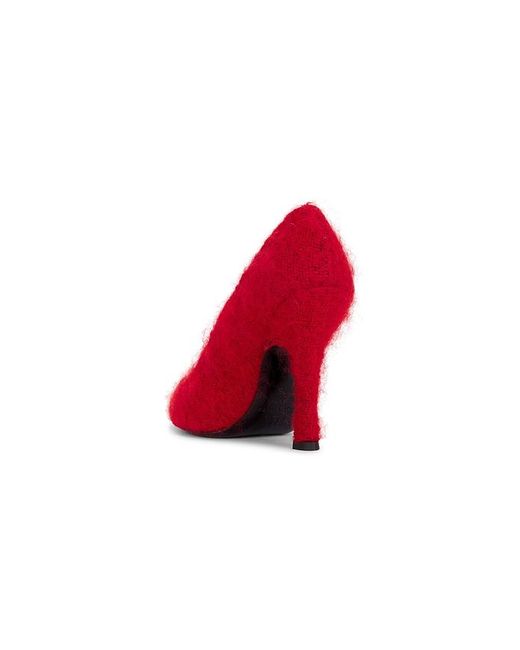 Magda Butrym Red Loom Pump