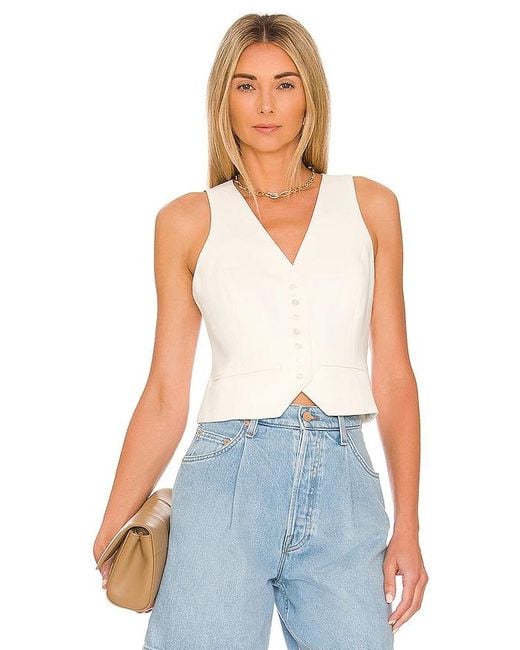 FAVORITE DAUGHTER White The Favorite Vest