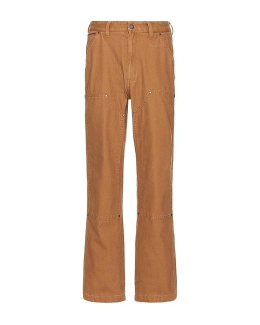 Dickies Brown Double Front Duck Pants for men