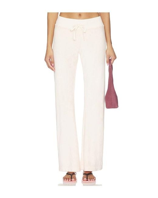 Bobi White Comfort Waist Skinny Flare Pant