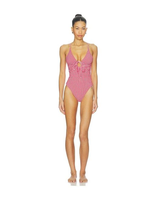LSPACE Red Piper One Piece