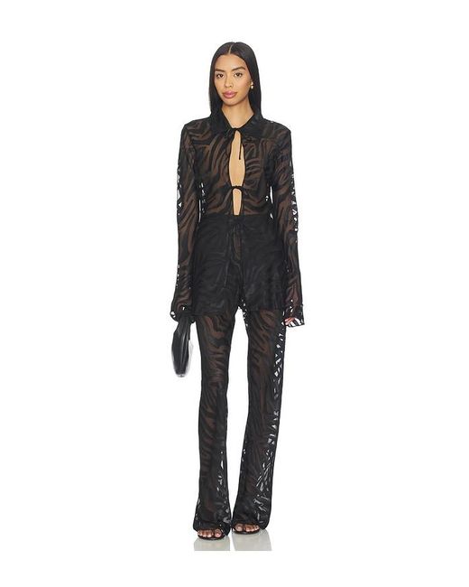 Lamarque Black Becky Straight Leg