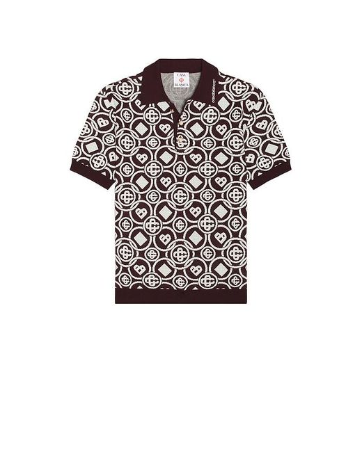 Casablanca Viola T-Shirt Für Männer Aw25 in Red für Herren