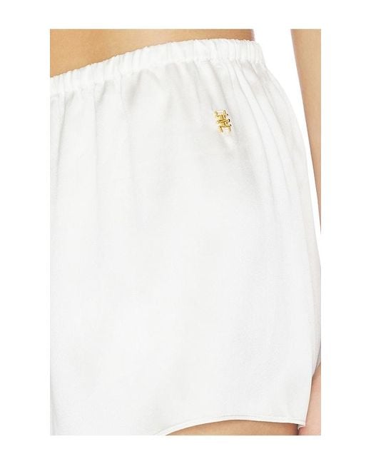 ÉTERNE White Silk Lane Short