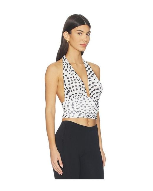 AFRM Blue Gabriella Top