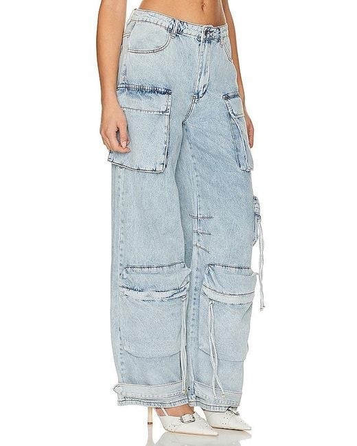 Steve Madden Blue Duo Cargo Pant