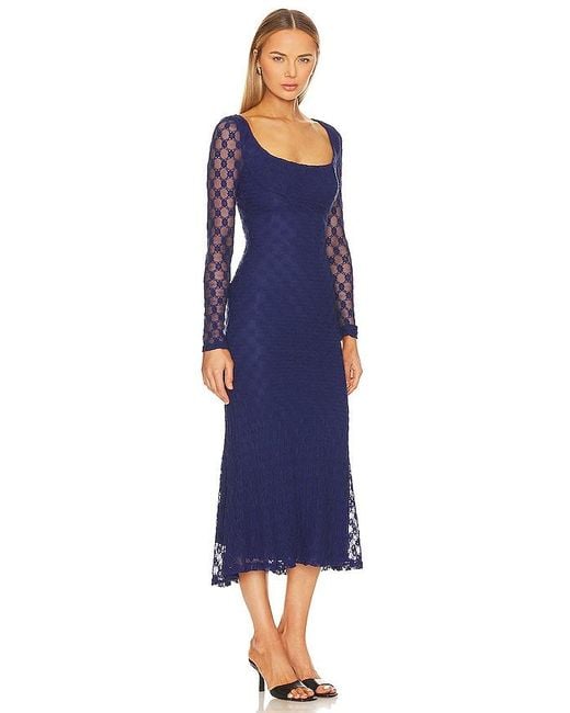 Bardot Blue Adoni Midi Dress